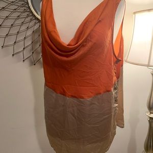 Ann Taylor colorblock shell